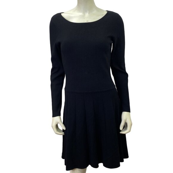 LAUREN RALPH LAUREN D BOAT NECK SWEATER DRESS SM - Picture 3 of 6